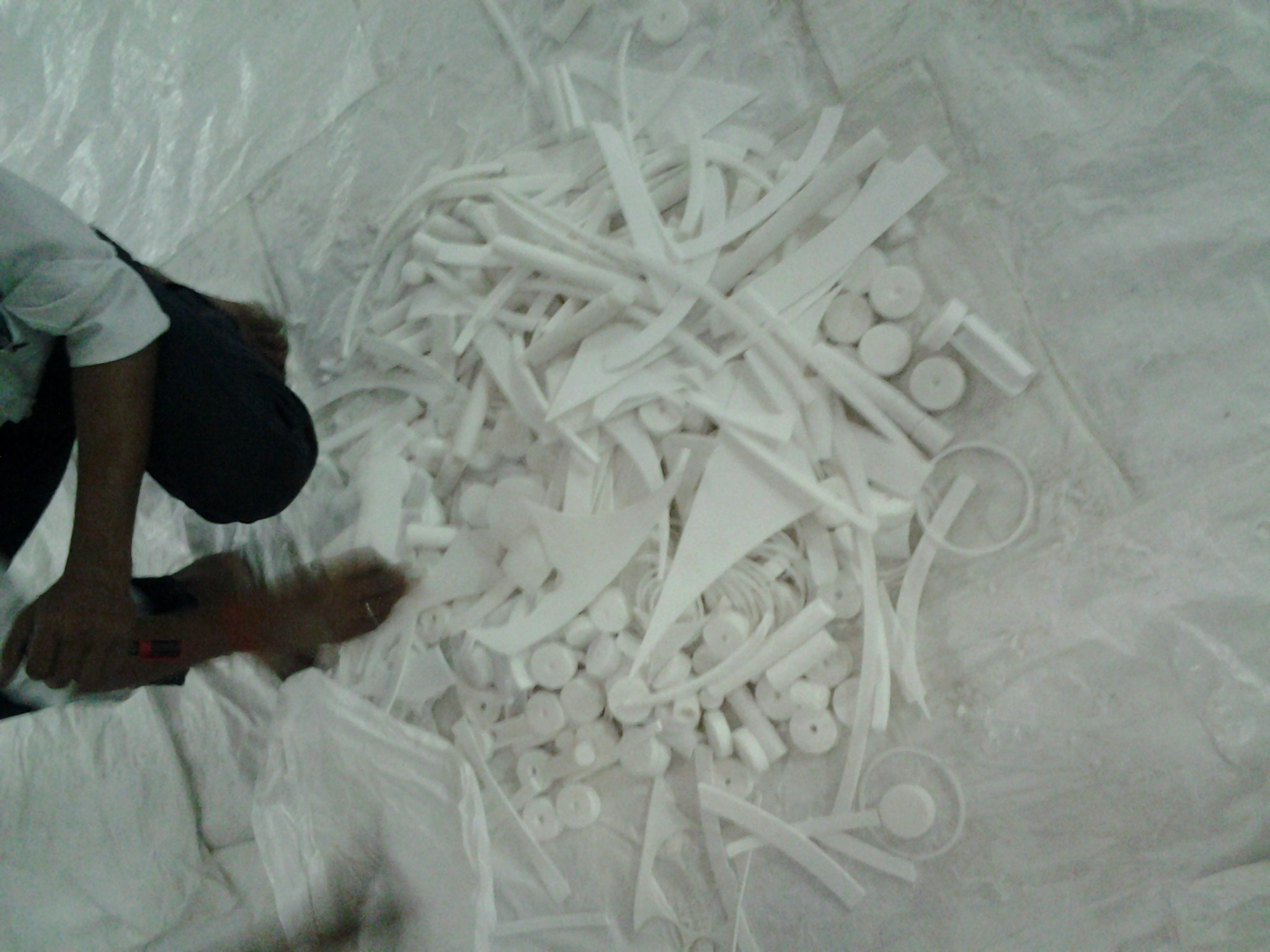 PTFE scraps