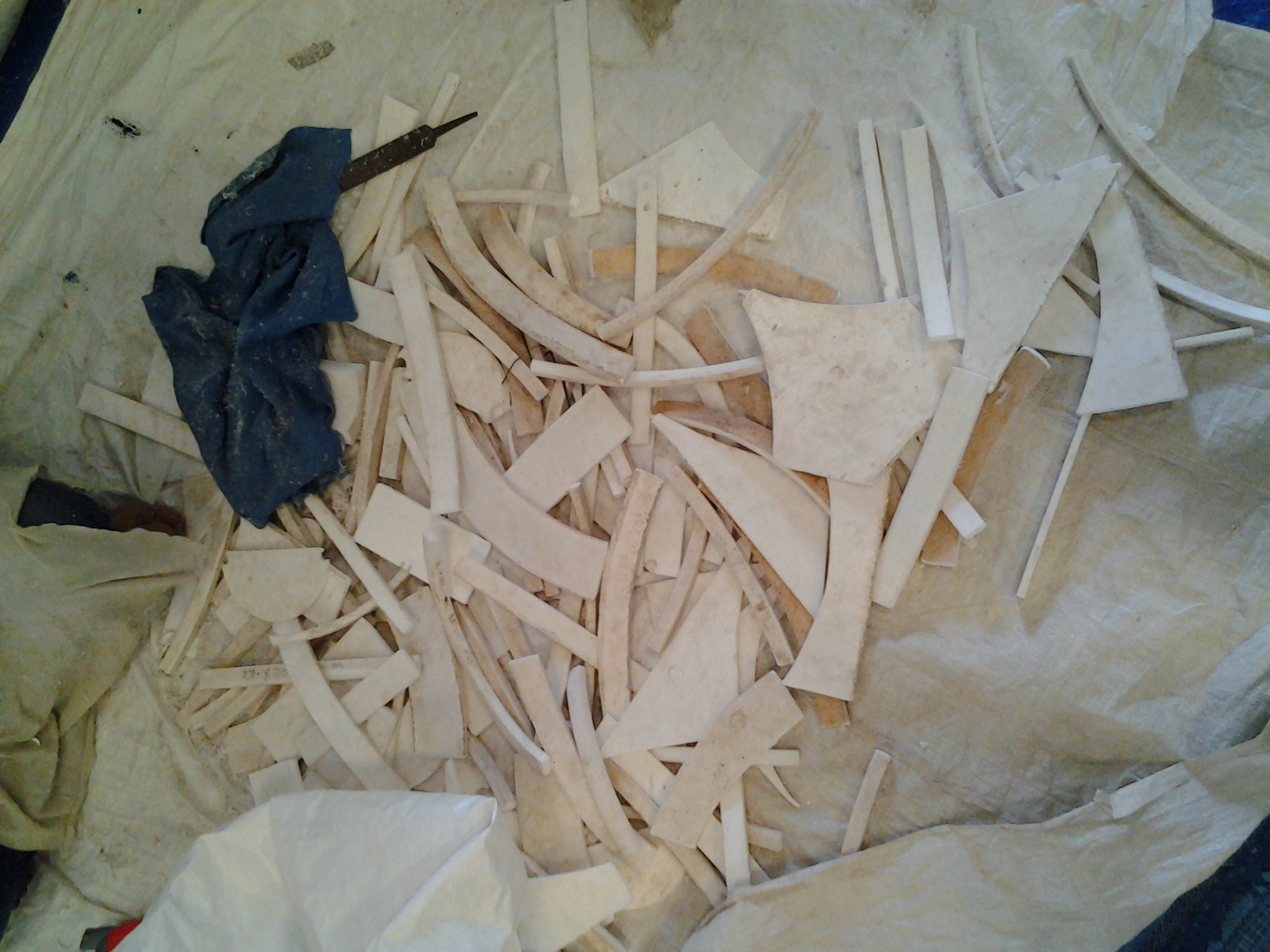 PTFE scraps